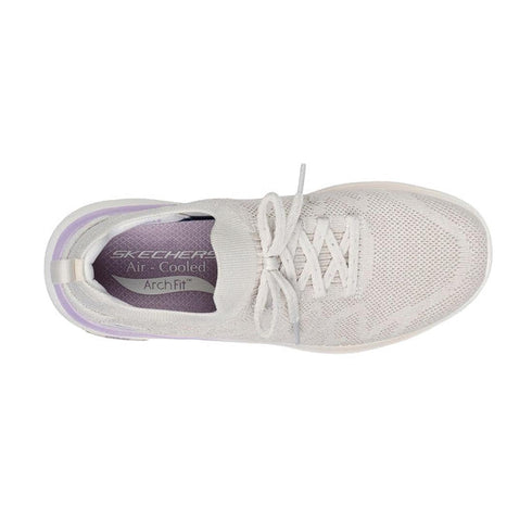 Skechers Go Walk Arch Fit 2.0 Bel Natural Purple Slip On